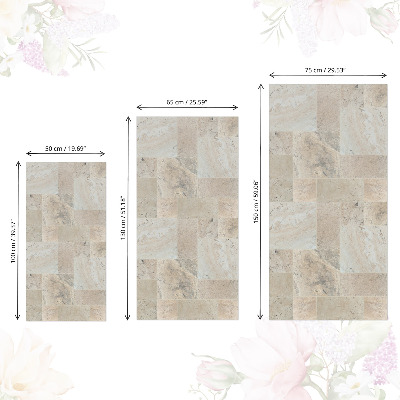 Fólia na nábytok s motívom mozaiky z kameňov