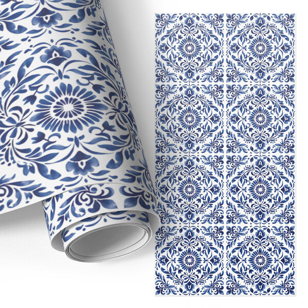 Nalepovacia fólia na nábytok s motívom dlaždíc