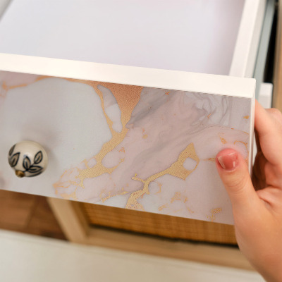 Fólia na nábytok s elegantným abstraktným vzorom