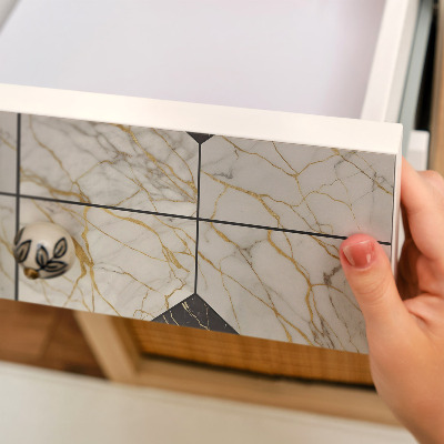 Fólia na nábytok s motívom luxusného mramoru