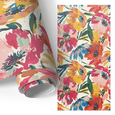 Samolepiaca tapeta na nábytok s motívom farebného kaleidoskopu