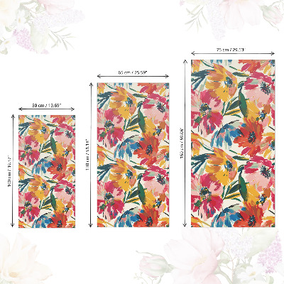 Samolepiaca tapeta na nábytok s motívom farebného kaleidoskopu