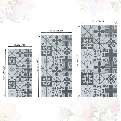 Samolepiaca tapeta na nábytok v sade s viacerými dlaždicami