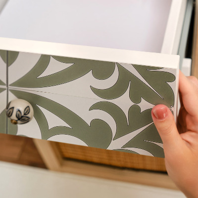 Samolepiaca fólia na nábytok s motívom zelených listov