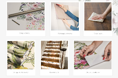 Nábytková fólia s boho ozdobami