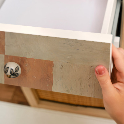 Samolepiaca tapeta na nábytok s motívom maľovaných veterných mlynov