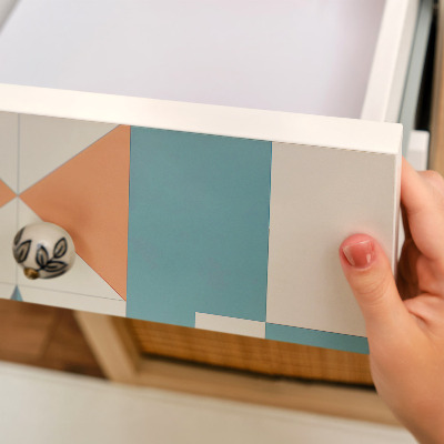 Nalepovacia fólia na nábytok s motívom hviezdnych dlaždíc