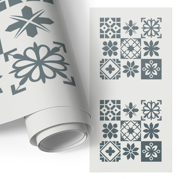 Samolepiaca fólia na nábytok s motívom geometrických dlaždíc