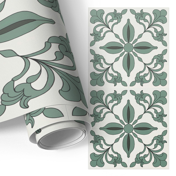 Lepiaca tapeta na nábytok s kvetinovým vzorom