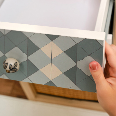 Nábytková fólia s pravidelnými tvarmi