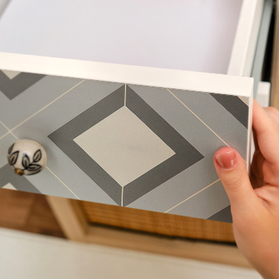 Tapeta na nábytok s geometrickým vzorom