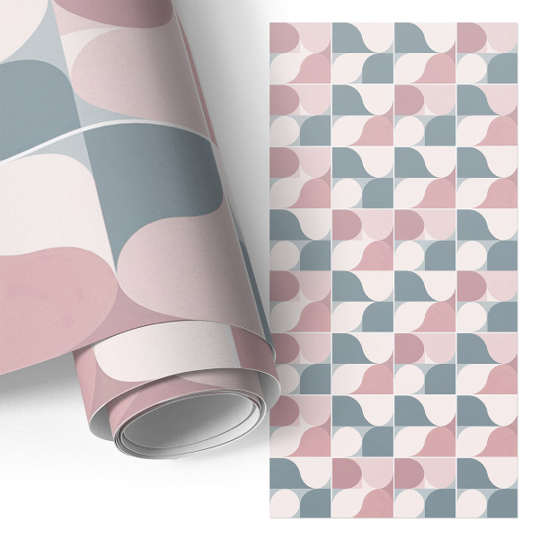 Samolepiaca fólia na nábytok Geometrické pastely