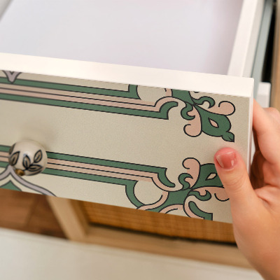 Lepiaca tapeta na nábytok s botanickým motívom