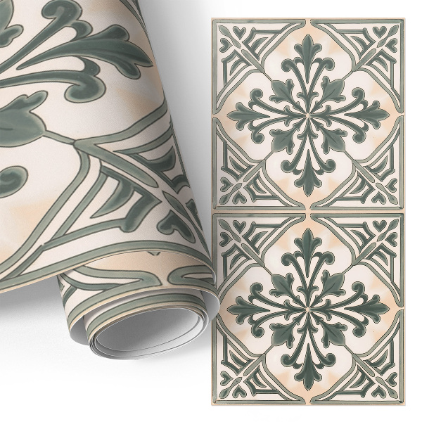 Nalepovacia fólia na nábytok s motívom starých dlaždíc