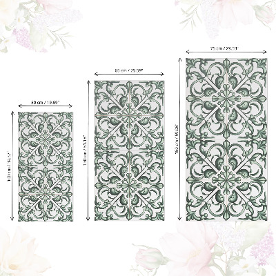 Nábytková fólia v zelenej farbe s elegantným vzhľadom