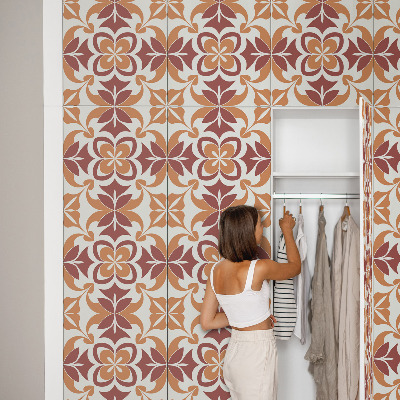 Samolepiaca fólia na nábytok s kvetinovým vzorom