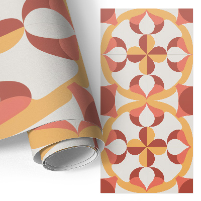 Lepiaca tapeta na nábytok s motívom retro umenia