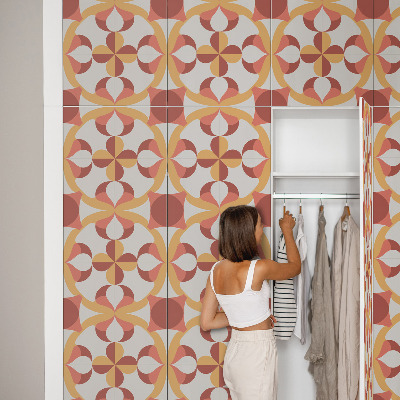 Lepiaca tapeta na nábytok s motívom retro umenia