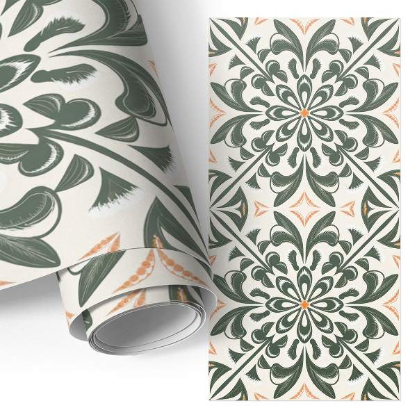 Fólia na nábytok s motívom retro dlaždíc