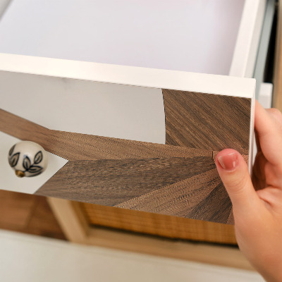 Nábytková fólia s motívom dreva a mramoru