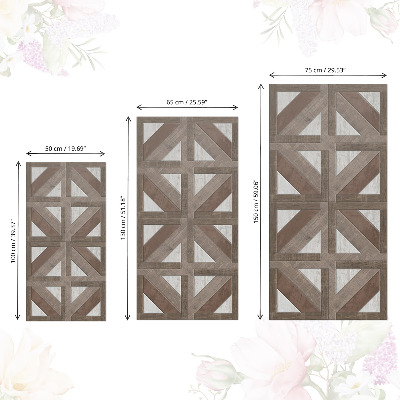 Lepiaca tapeta na nábytok s geometrickým vzorom