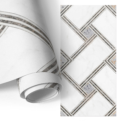 Fólia na nábytok s motívom modernej geometrie