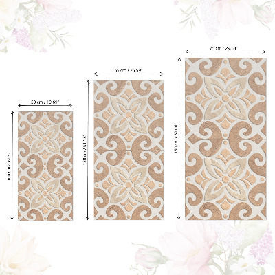 Samolepiaca tapeta na nábytok s rustikálnym vzorom