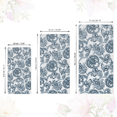 Samolepiaca tapeta na nábytok s botanickým vzorom