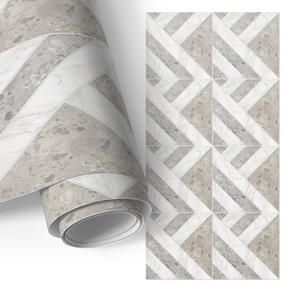 Tapeta na nábytok s moderným geometrickým vzorom