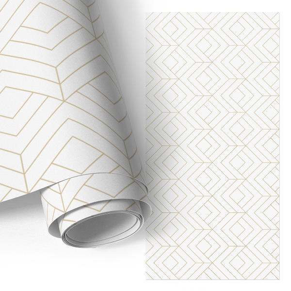 Nalepovacia fólia na nábytok s geometrickým dizajnom