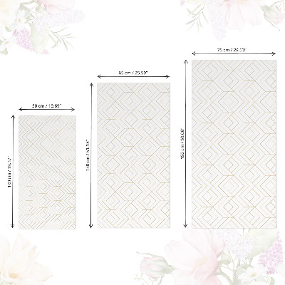 Nalepovacia fólia na nábytok s geometrickým dizajnom