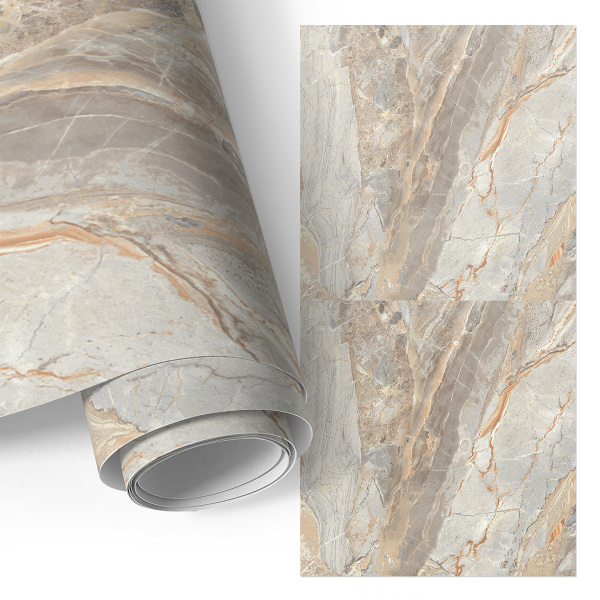 Samolepiaca fólia na nábytok s motívom mramoru v elegantnom prevedení