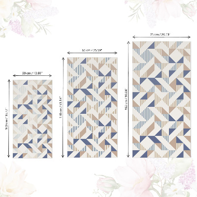 Nalepovacia fólia na nábytok s geometrickým vzorom