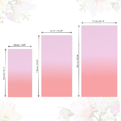 Lepiaca tapeta na nábytok s ružovým prechodom