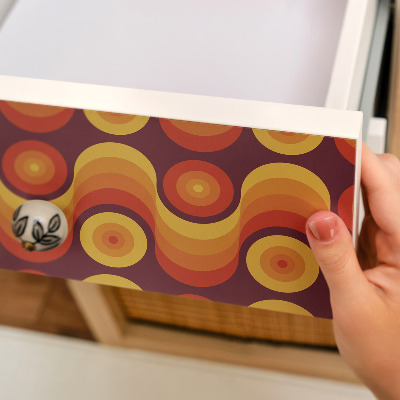 Fólia na nábytok s motívom Retro energia