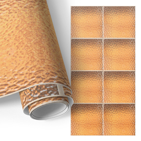 Fólia na nábytok s motívom sklenených tvárnic