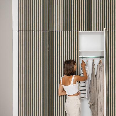 Samolepiaca fólia na nábytok so vzorom zvislých pruhov