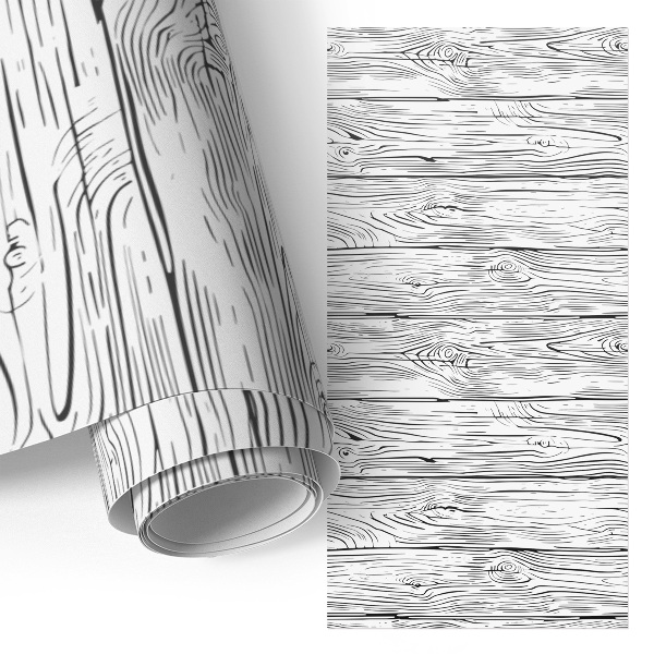 Fólia na nábytok s dreveným vzorom