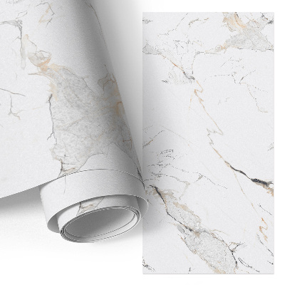 Lepiaca tapeta na nábytok s mramorovou textúrou