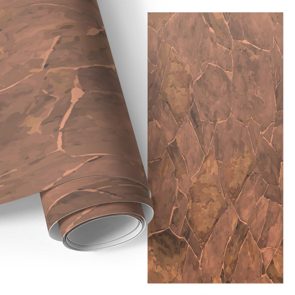 Samolepiaca fólia na nábytok s motívom kamennej mozaiky