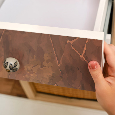 Samolepiaca fólia na nábytok s motívom kamennej mozaiky