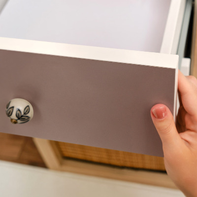 Nábytková fólia v pastelovo hnedej farbe