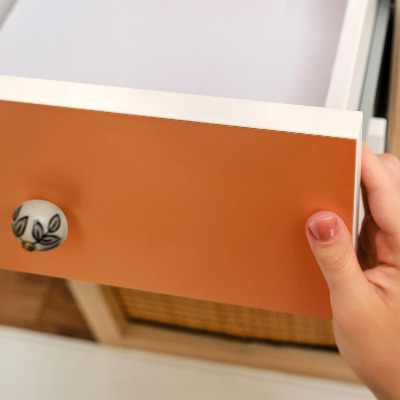 Nábytková fólia Silná oranžová