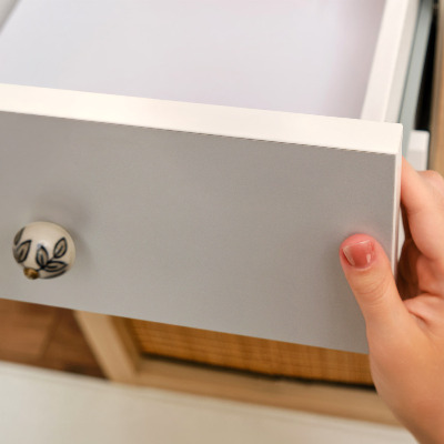 Nalepovacia fólia na nábytok Hladká sivá