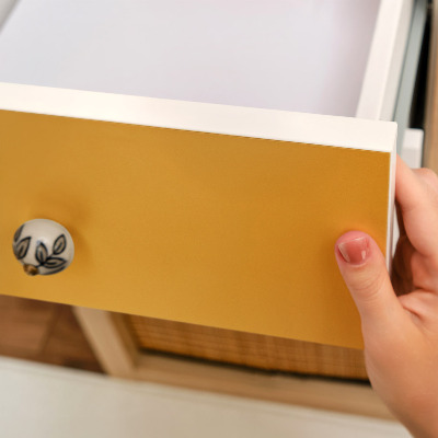 Samolepiaca fólia na nábytok Živá oranžová