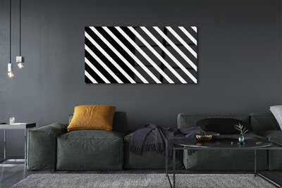 Sklenený obraz zebra pruhy