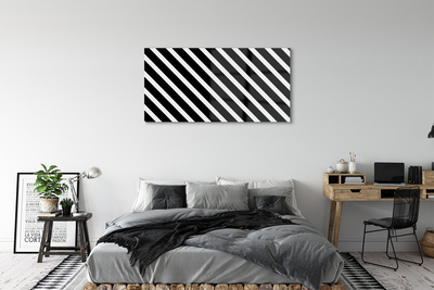 Sklenený obraz zebra pruhy
