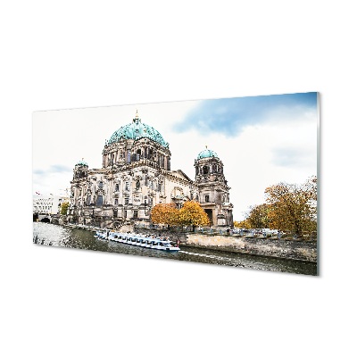 Sklenený obraz Nemecko Berlin Cathedral River