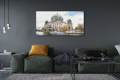 Sklenený obraz Nemecko Berlin Cathedral River