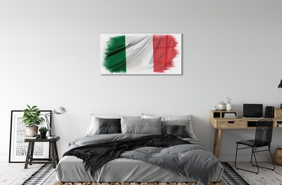 Sklenený obraz flag taliansko